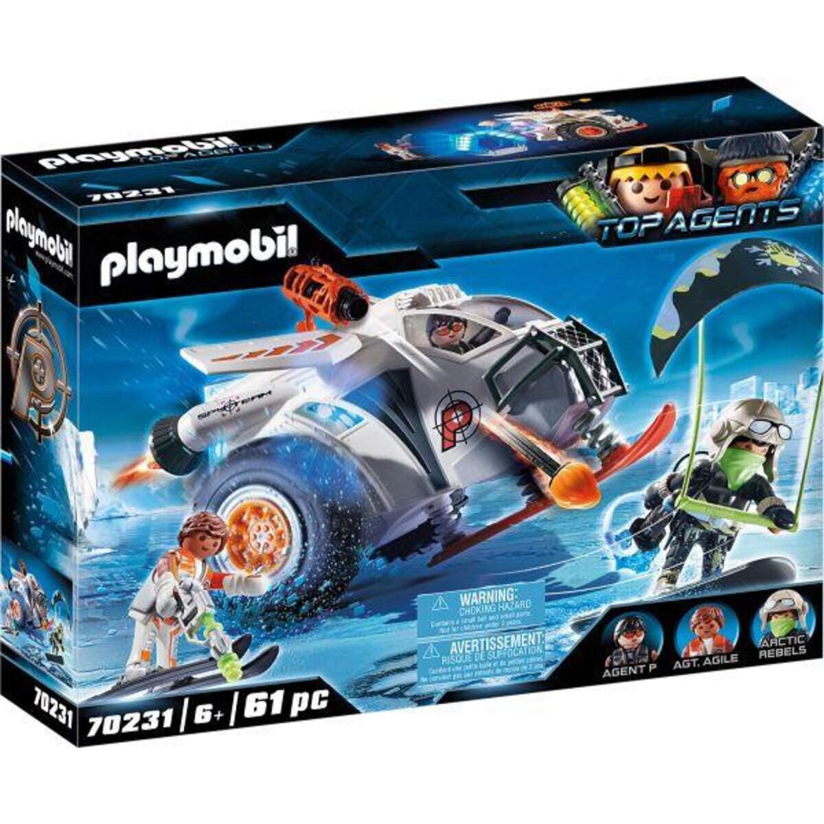 PLAYMOBIL® 70231 Top Agents Spy Team Schneegleiter