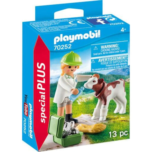 PLAYMOBIL® 70252 Special Plus Tierärztin mit Kälbchen