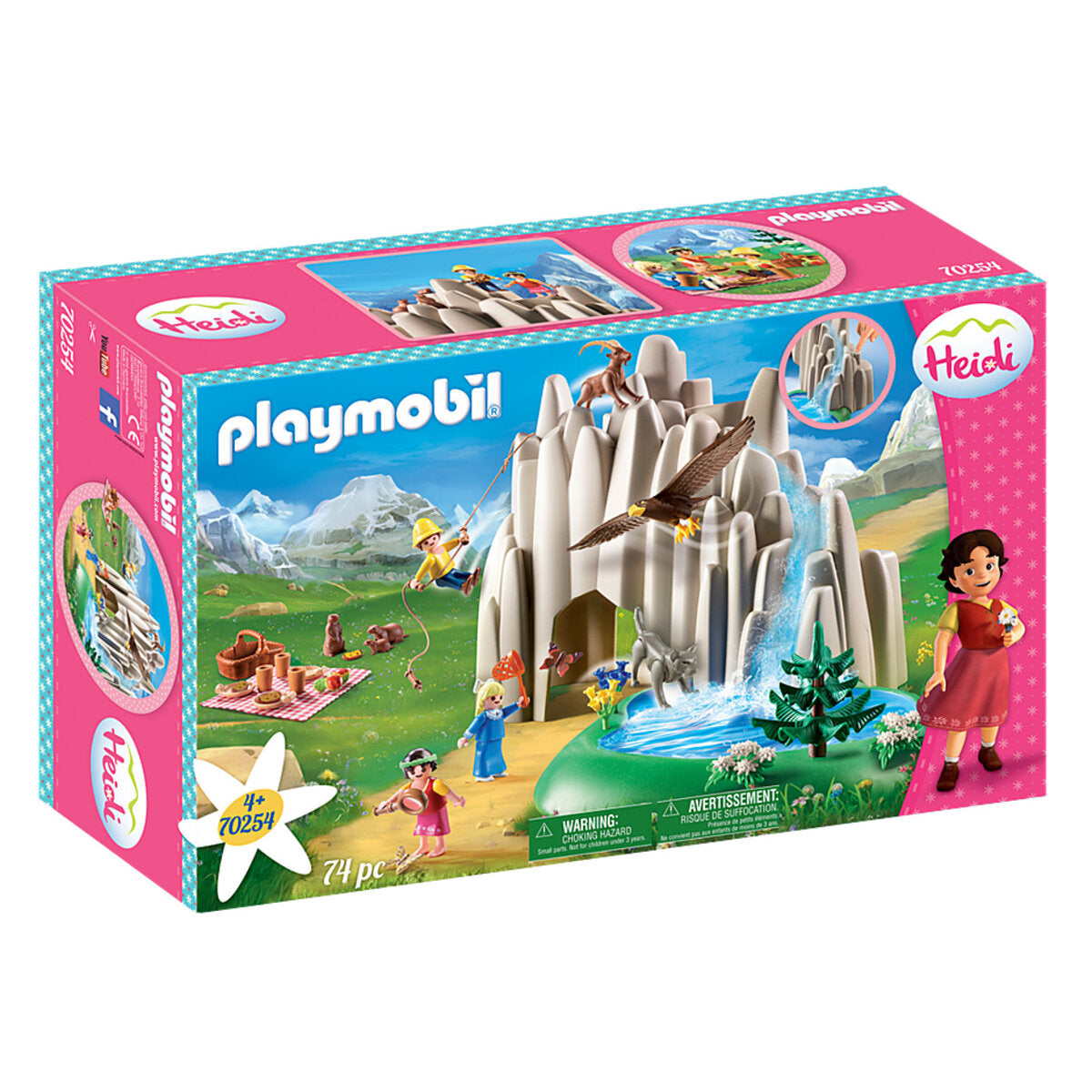 PLAYMOBIL® 70254 Heidi Am Kristallsee mit Heidi, Peter und Clara