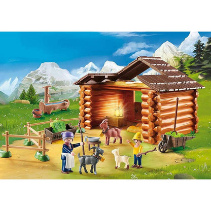 PLAYMOBIL® 70255 Heidi Peters Ziegenstall