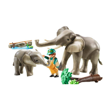 PLAYMOBIL® 70324 Family Fun Elefanten im Freigehege