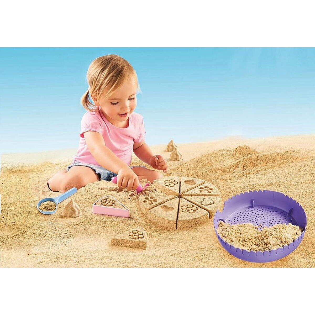 PLAYMOBIL® 70339 1.2.3 Sand Kreativset Sandbäckerei