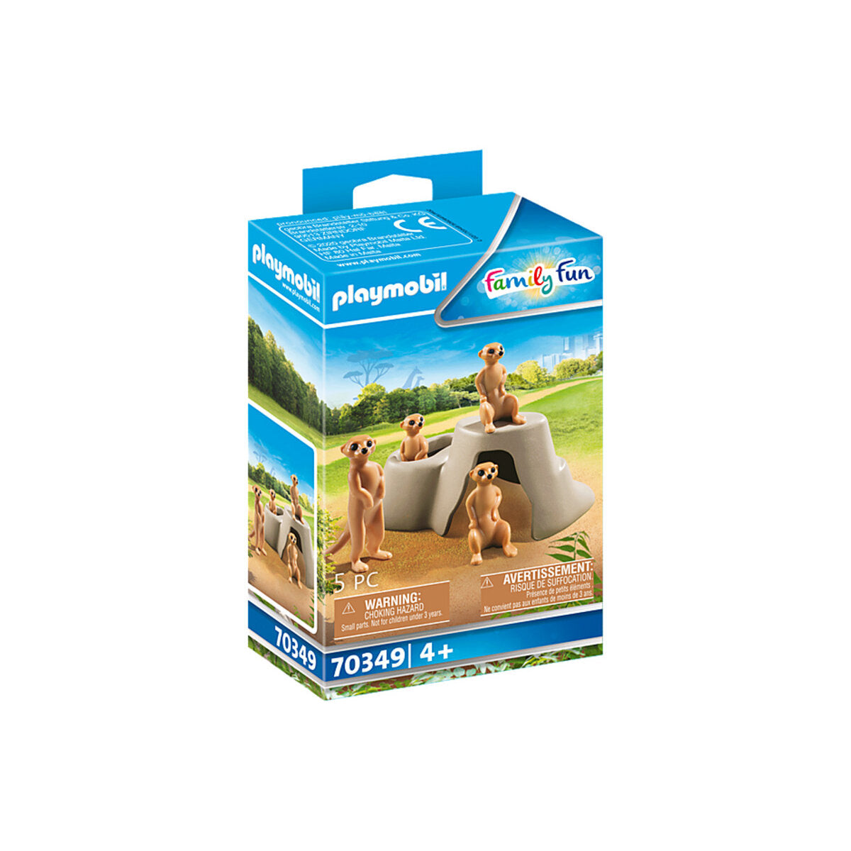PLAYMOBIL® 70349 Family Fun Erdmännchenkolonie