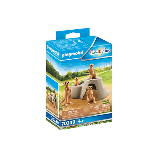 PLAYMOBIL® 70349 Family Fun Erdmännchenkolonie