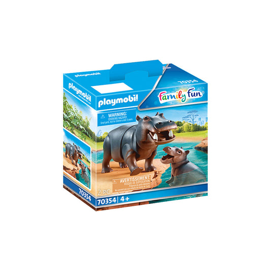 PLAYMOBIL® 70354 Family Fun Flußpferd mit Baby
