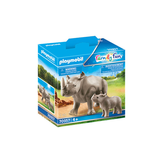 PLAYMOBIL® 70357 Family Fun Nashorn mit Baby