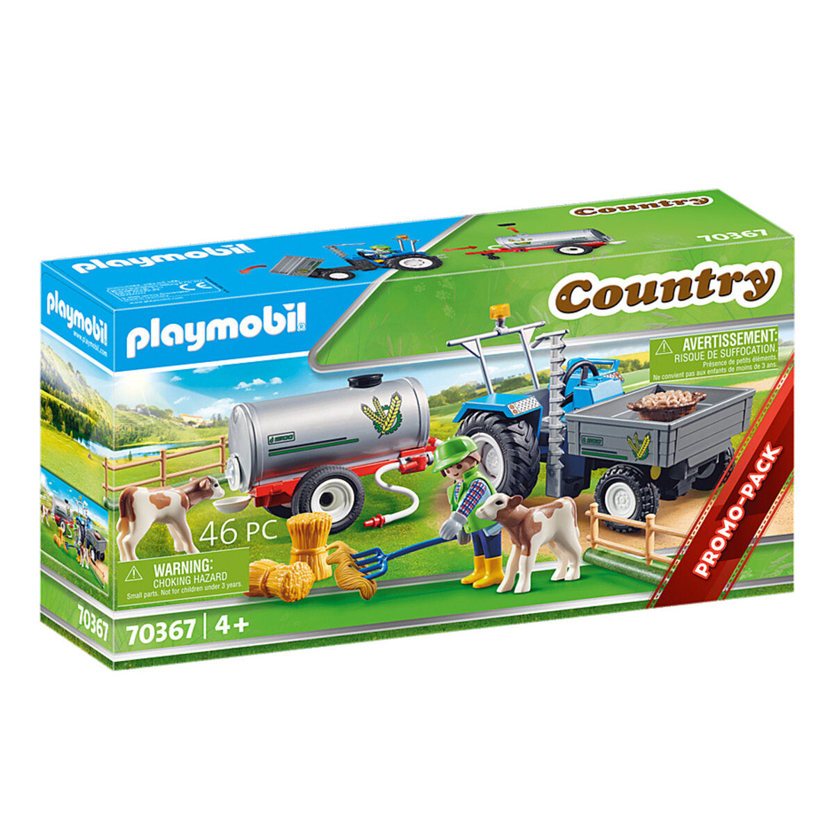 PLAYMOBIL® 70367 Country Ladetraktor mit Wassertank