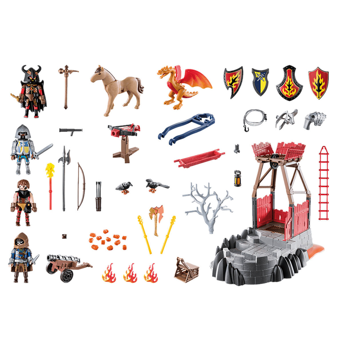 PLAYMOBIL® 70390 Novelmore Burnham Raiders Lavamine