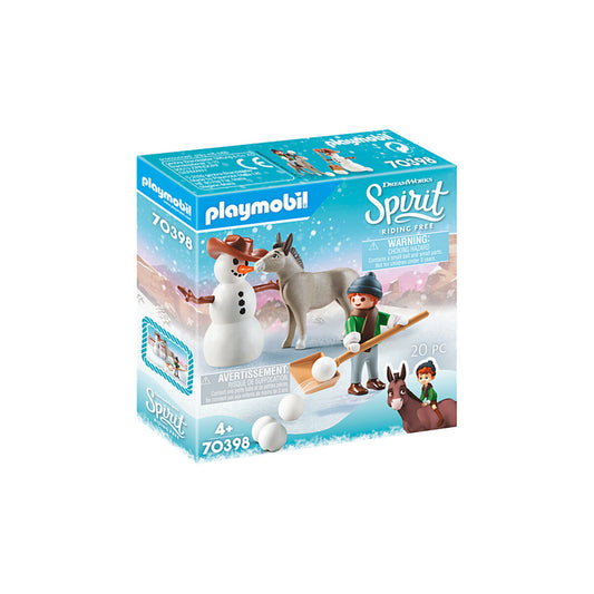 PLAYMOBIL® 70398 Spirit Riding Free Schneespaß mit Snips & Herrn Karotte