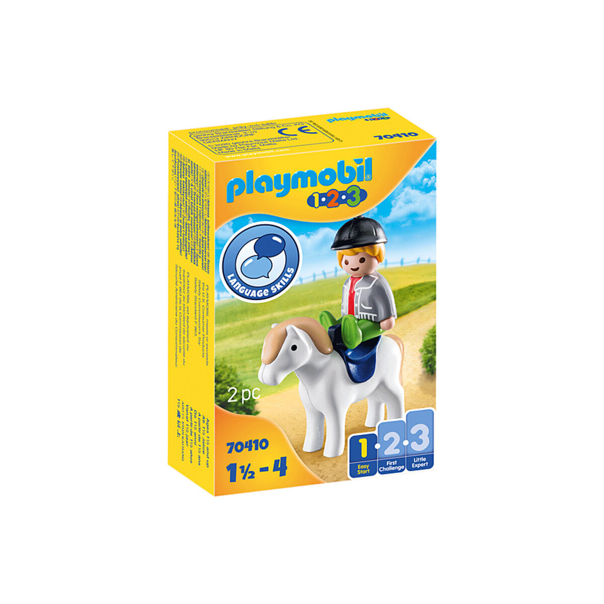 PLAYMOBIL® 70410 1.2.3 Junge mit Pony