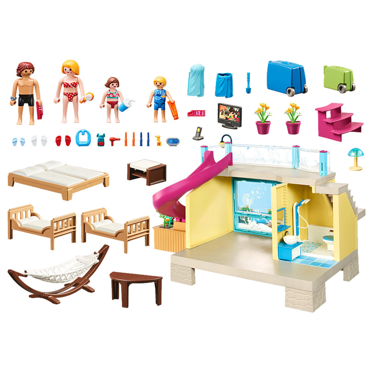 PLAYMOBIL® 70435 Family Fun Bungalow mit Pool Bestseller