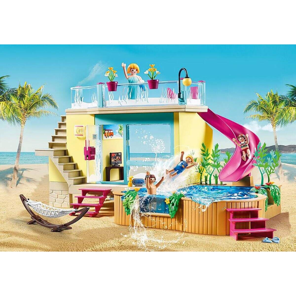 PLAYMOBIL® 70435 Family Fun Bungalow mit Pool Bestseller