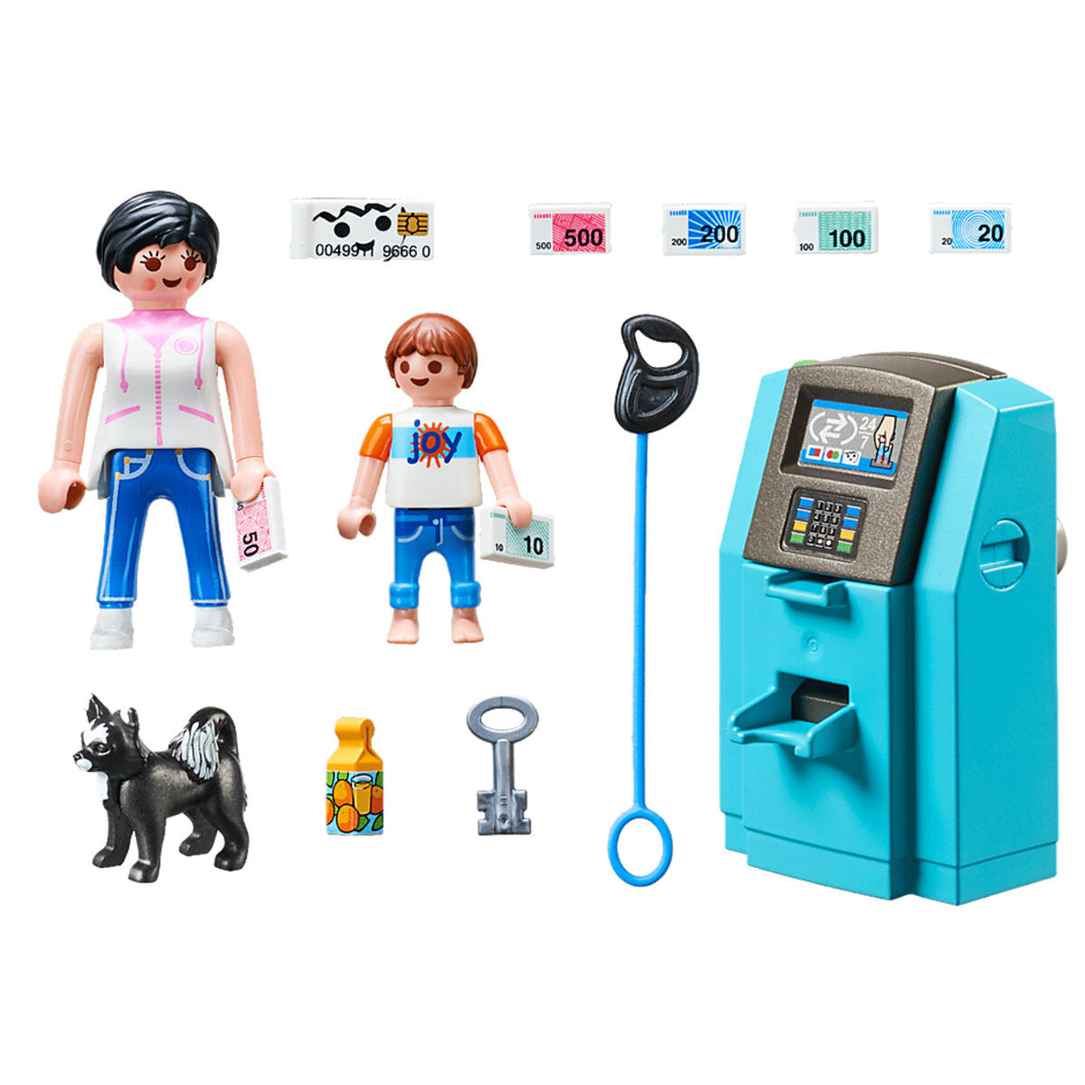 PLAYMOBIL® 70439 Family Fun Urlauber mit Geldautomat