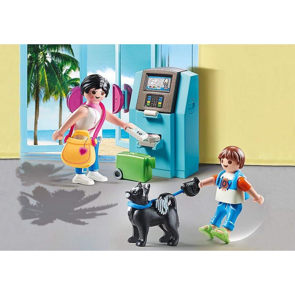 PLAYMOBIL® 70439 Family Fun Urlauber mit Geldautomat