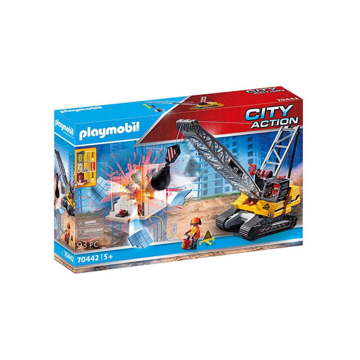 PLAYMOBIL® 70442 City Action Seilbagger mit Bauteil