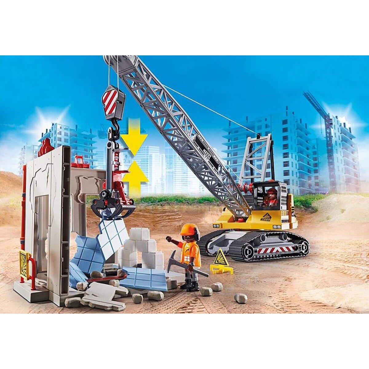 PLAYMOBIL® 70442 City Action Seilbagger mit Bauteil