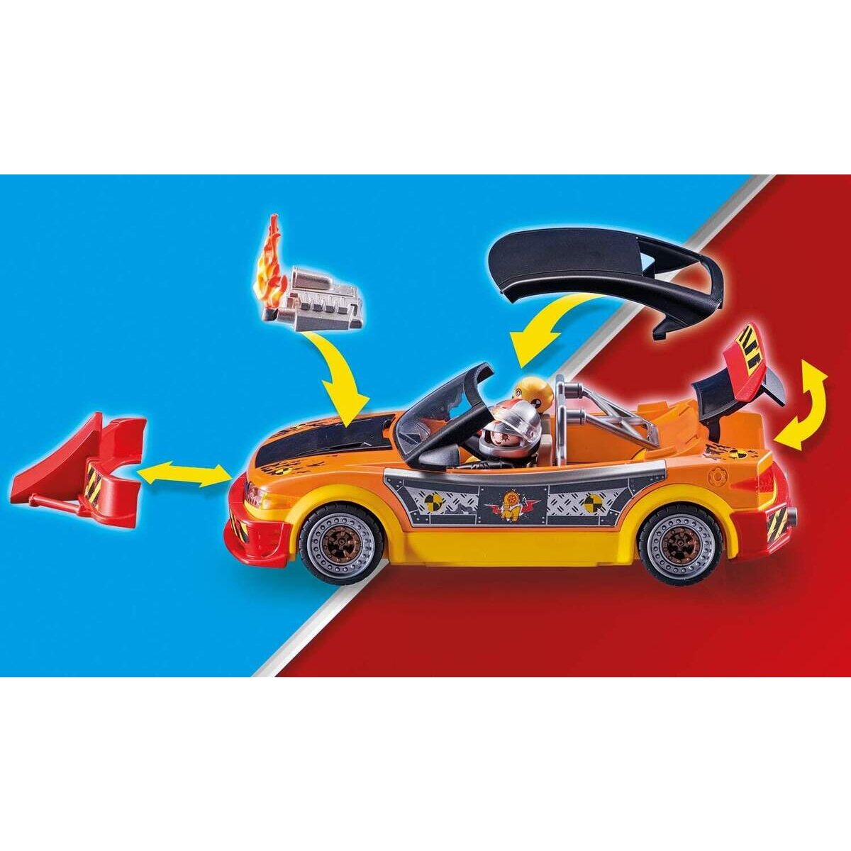 PLAYMOBIL® 70551 Stuntshow Stuntshow Crashcar