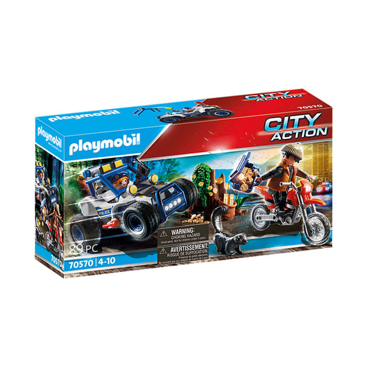 PLAYMOBIL® 70570 Polizei-Geländewagen: Verfolgung des Schatzräubers
