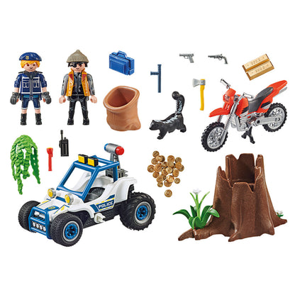 PLAYMOBIL® 70570 Polizei-Geländewagen: Verfolgung des Schatzräubers