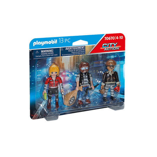 PLAYMOBIL® 70670 City Action Figurenset Ganoven