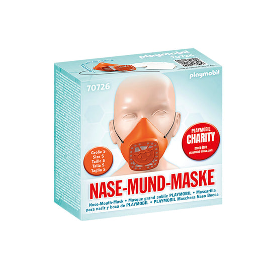 PLAYMOBIL® 70726 - Nase-Mund-Maske Größe s - orange