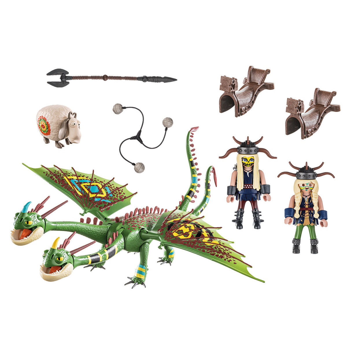 PLAYMOBIL® 70730 Dragon Racing  Dragon Racing: Raffnuss und Taffnuss mit Kotz und Würg