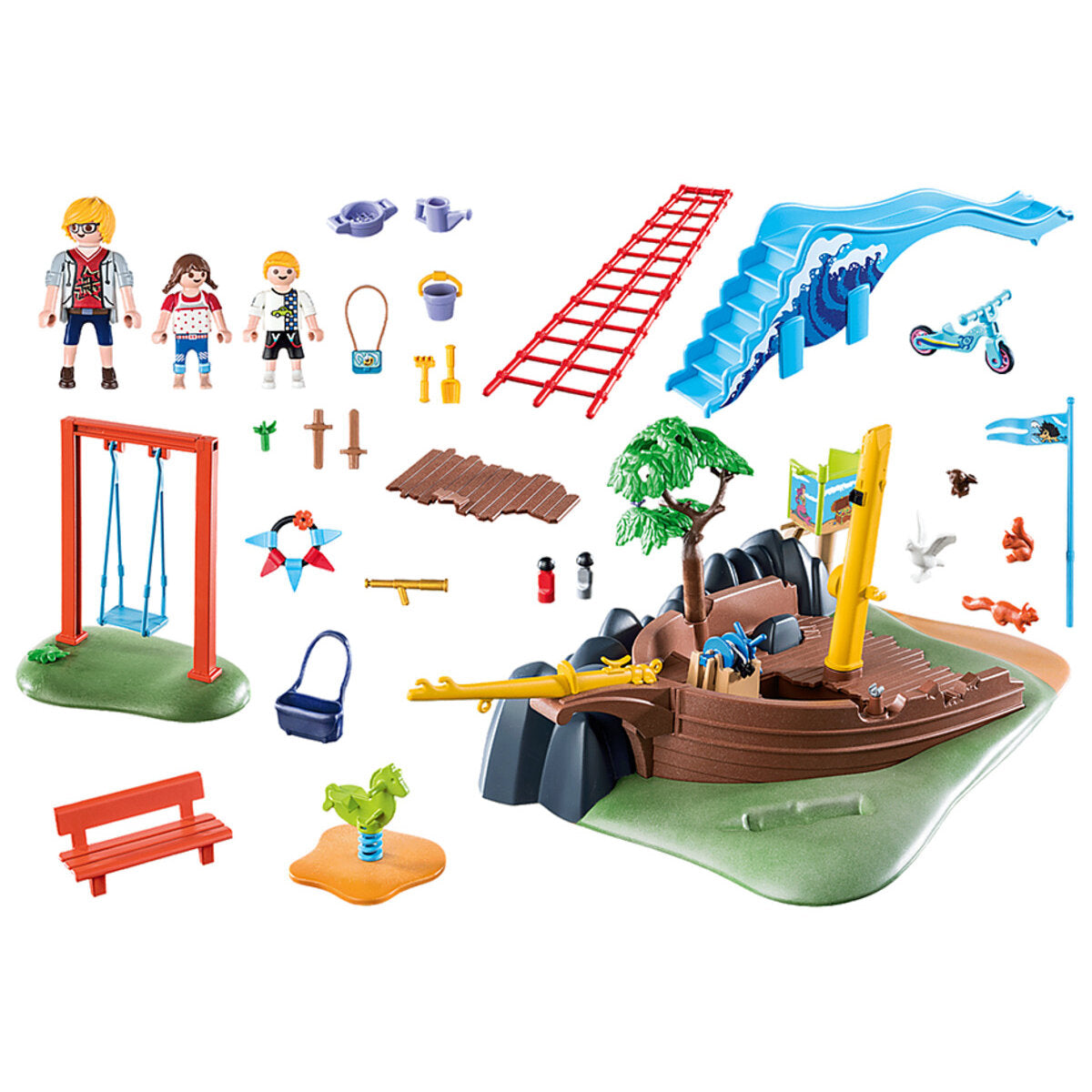 PLAYMOBIL® 70741 City Life  Abenteuerspielplatz mit Schiffswrack