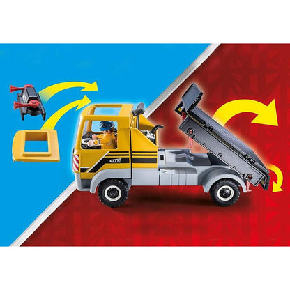 PLAYMOBIL® 70742 City Action  Baustelle mit Kipplaster