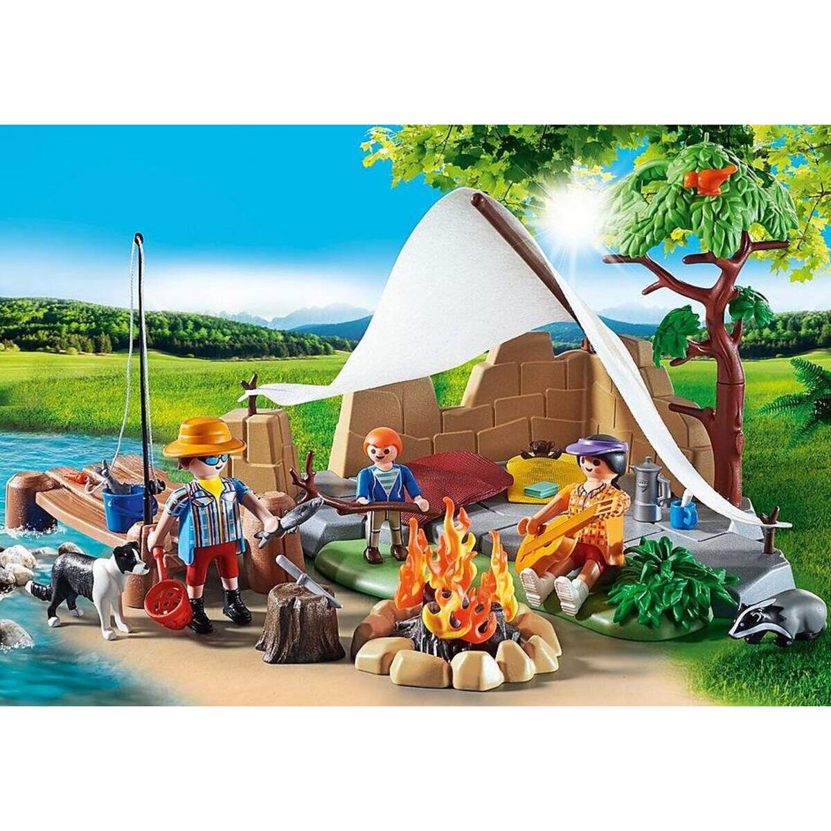 PLAYMOBIL® 70743 Family Fun - Familie beim Campingausflug