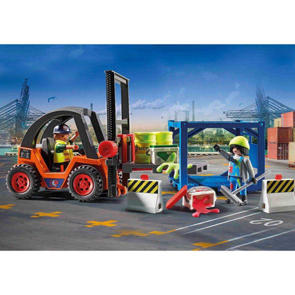 PLAYMOBIL® 70772 City Action Gabelstapler mit Fracht