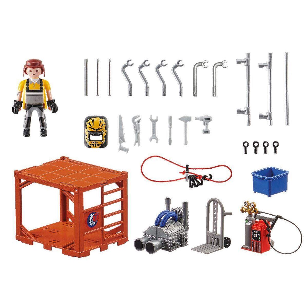 PLAYMOBIL® 70774 City Action Containerfertigung