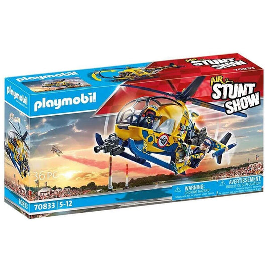 PLAYMOBIL® 70833 Air Stuntshow Filmcrew-Helikopter