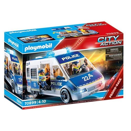 PLAYMOBIL® 70899 City Action - Polizei-Mannschaftswagen mit Licht und Sound