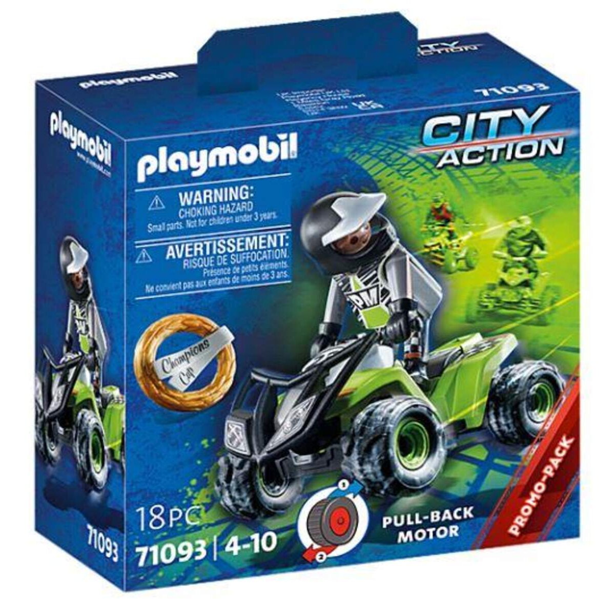 PLAYMOBIL® 71093 City Action Racing-Speed Quad