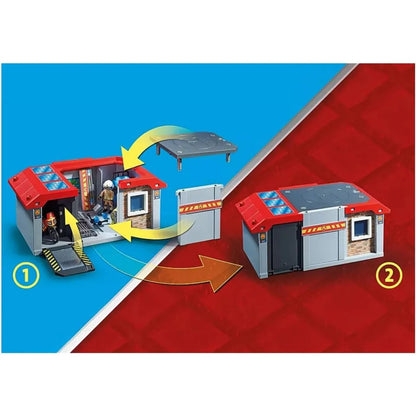 PLAYMOBIL® 71193 City Action: Mitnehm-Feuerwehrstation