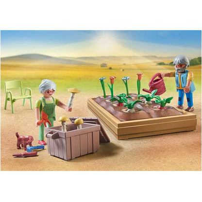 PLAYMOBIL® 71443 Country - Idyllischer Gemüsegarten bei den Großeltern