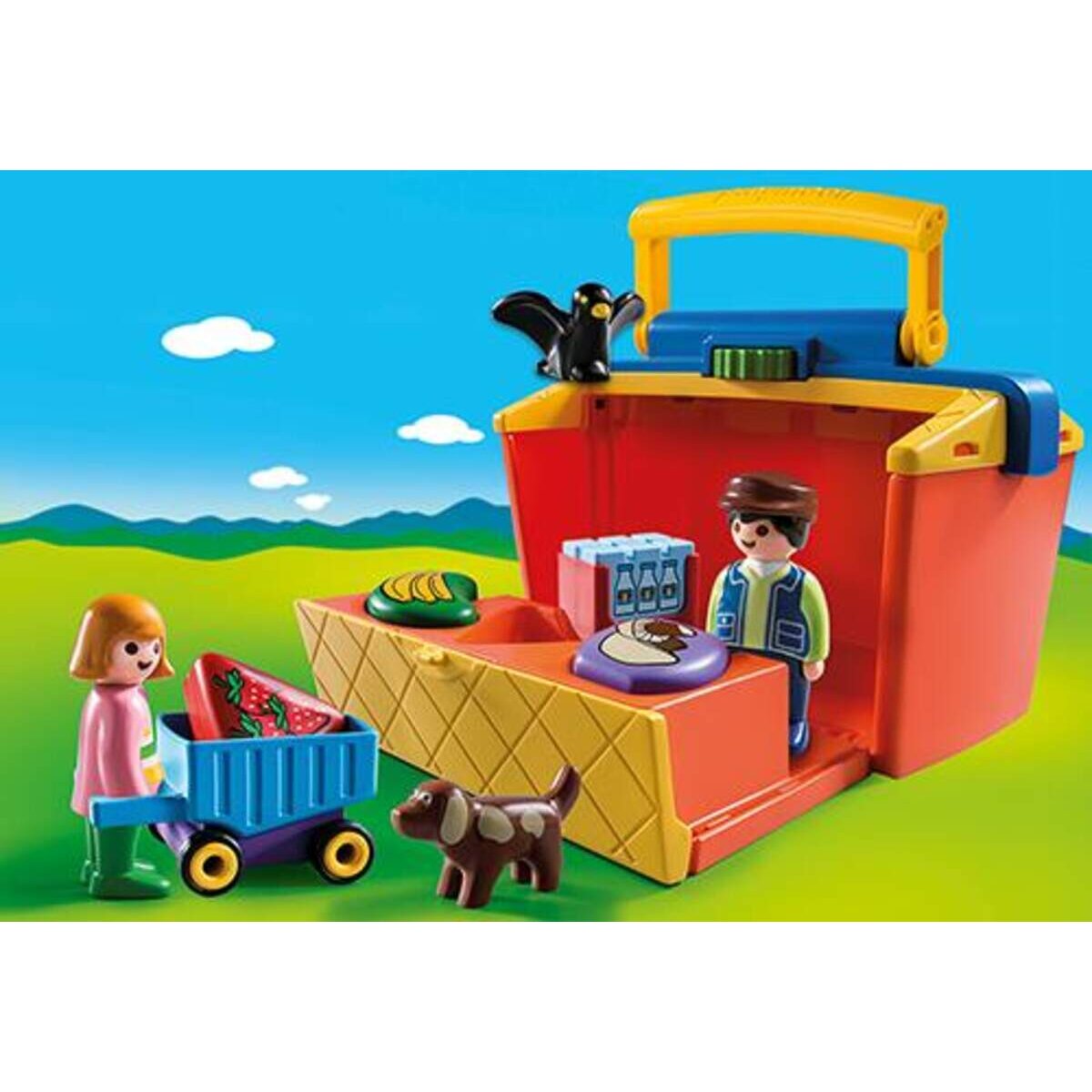 PLAYMOBIL® 9123 Mein Marktstand zum Mitnehmen