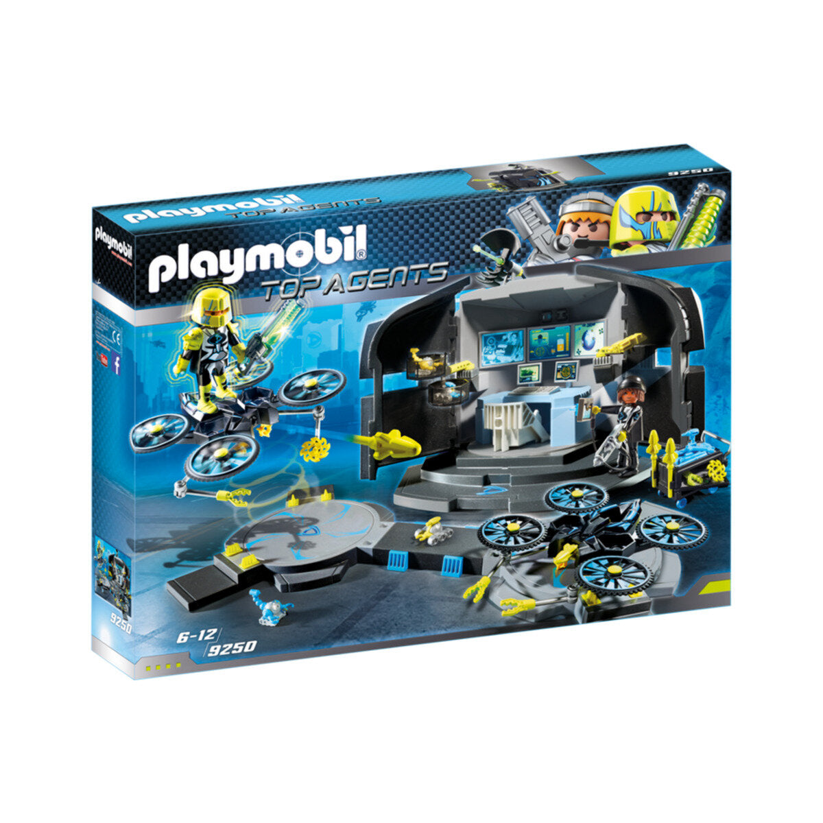 PLAYMOBIL® 9250 Dr. Drone's Command Center