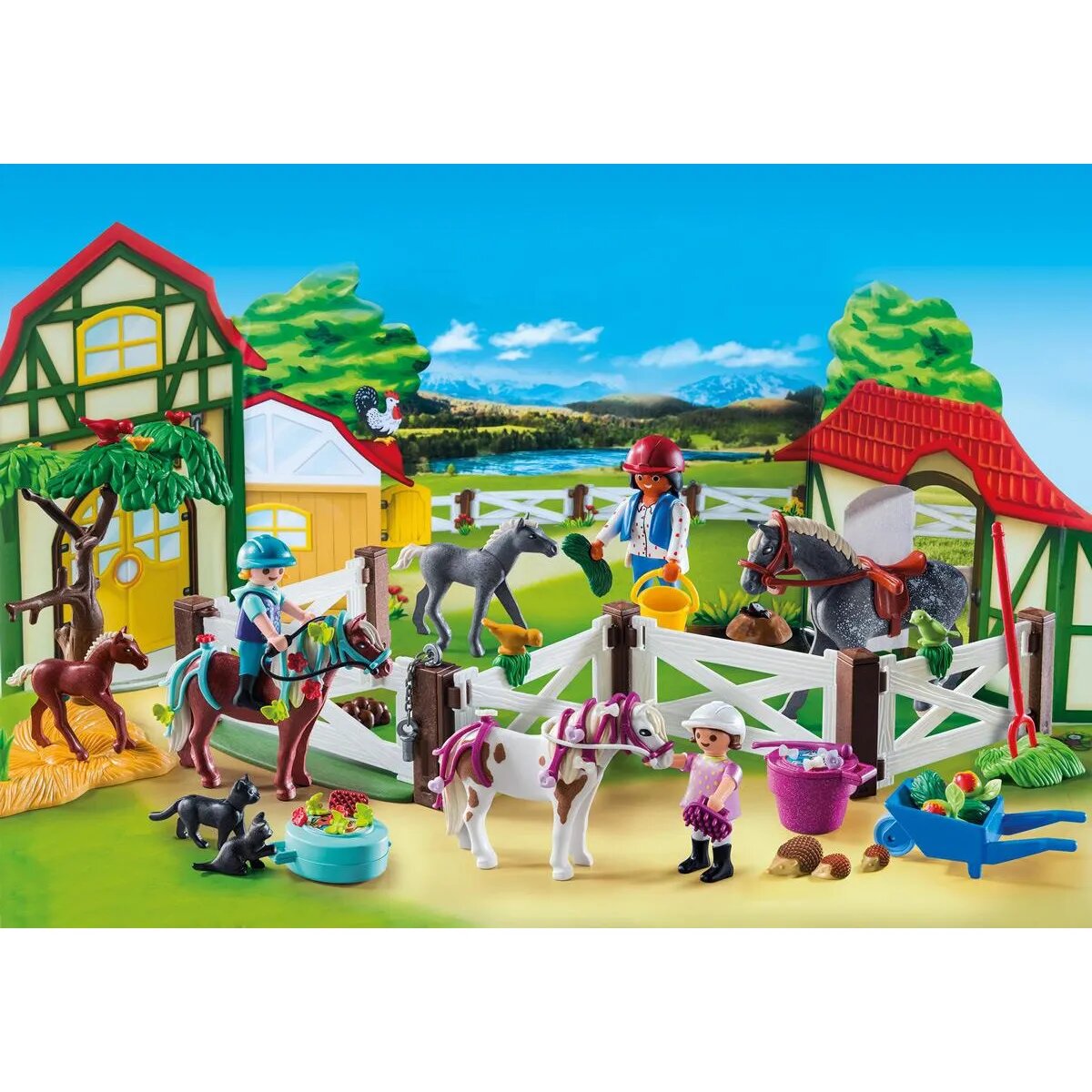 PLAYMOBIL® 9262 - Christmas - Adventskalender "Reiterhof"