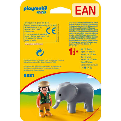 PLAYMOBIL® 9381 Tierpflegerin mit Elefant