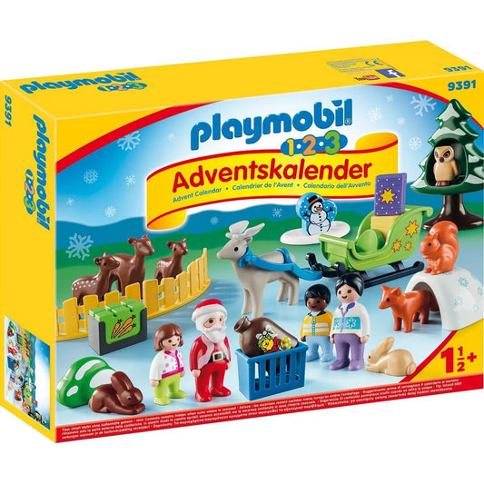 PLAYMOBIL® 9391 - 1.2.3 Adventskalender "Waldweihnacht der Tiere"