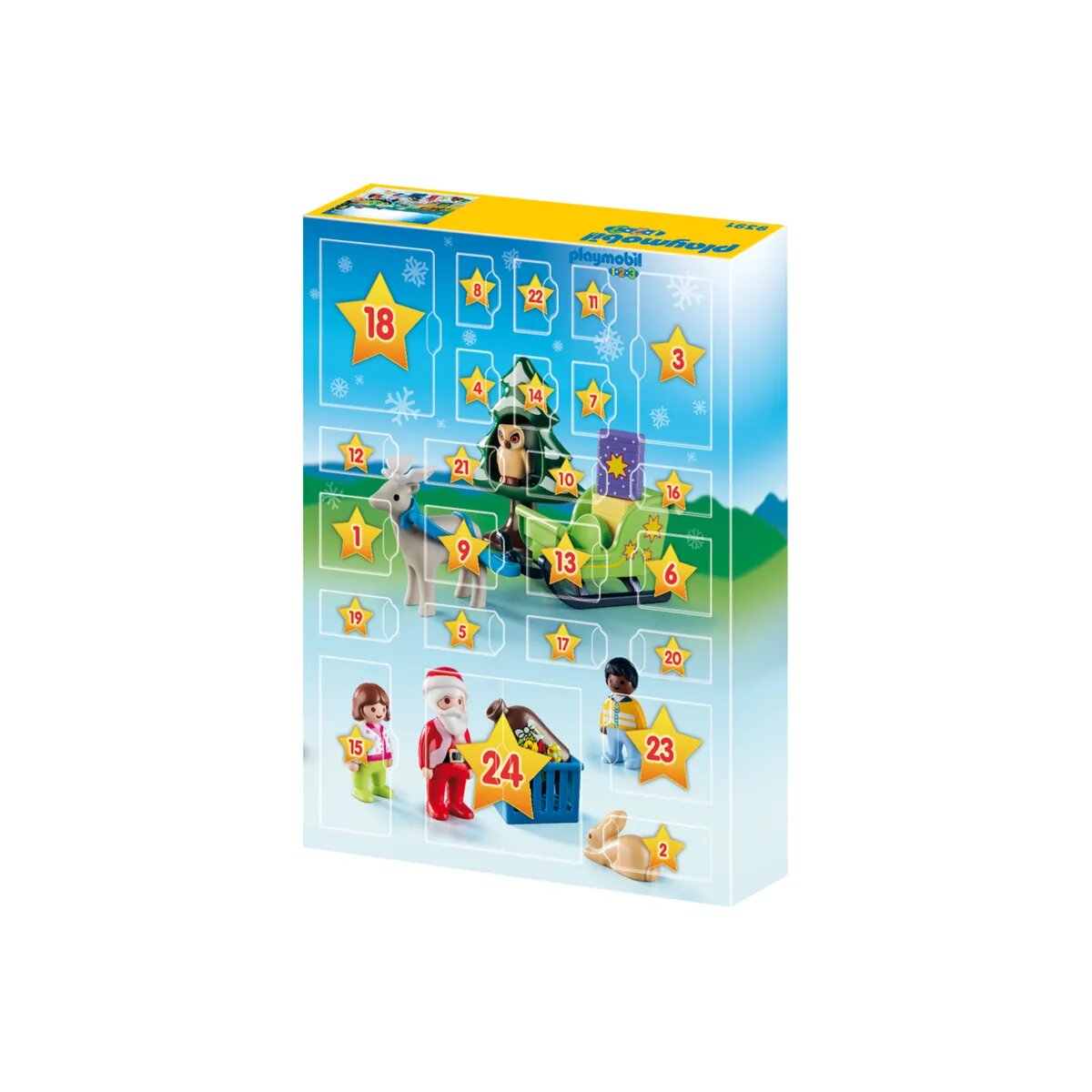 PLAYMOBIL® 9391 - 1.2.3 Adventskalender "Waldweihnacht der Tiere"