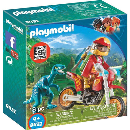 PLAYMOBIL® 9431 Motocross-Bike mit Raptor