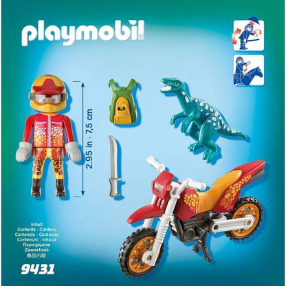 PLAYMOBIL® 9431 Motocross-Bike mit Raptor