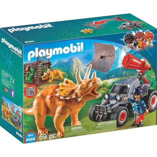 PLAYMOBIL® 9434 Offroader mit Dino-Fangnetz