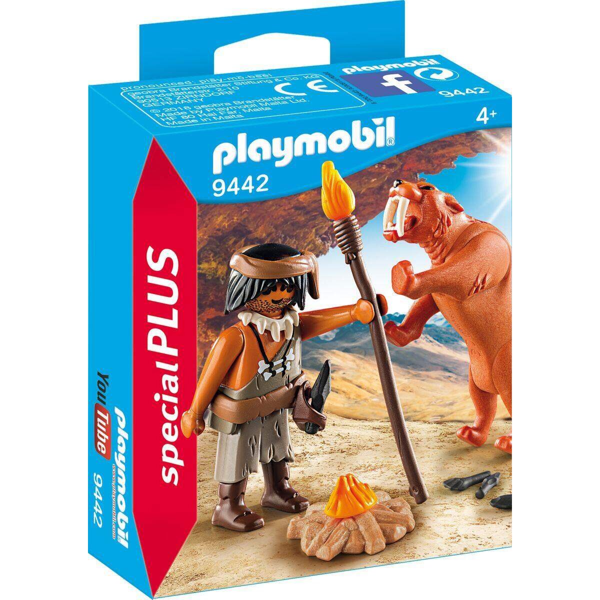 PLAYMOBIL® 9442 Neandertaler mit Säbelzahntiger
