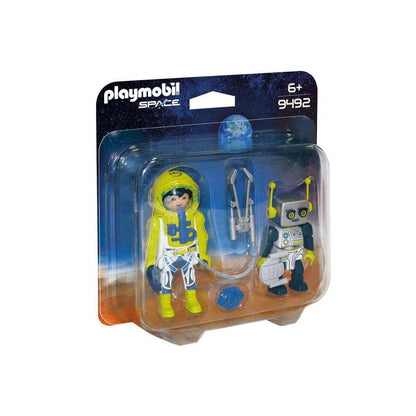 PLAYMOBIL® 9492 Duo Pack Astronaut und Roboter