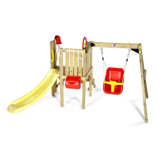 Authentic Sports Plum® Kleinkinder Turm mit Babyschaukel