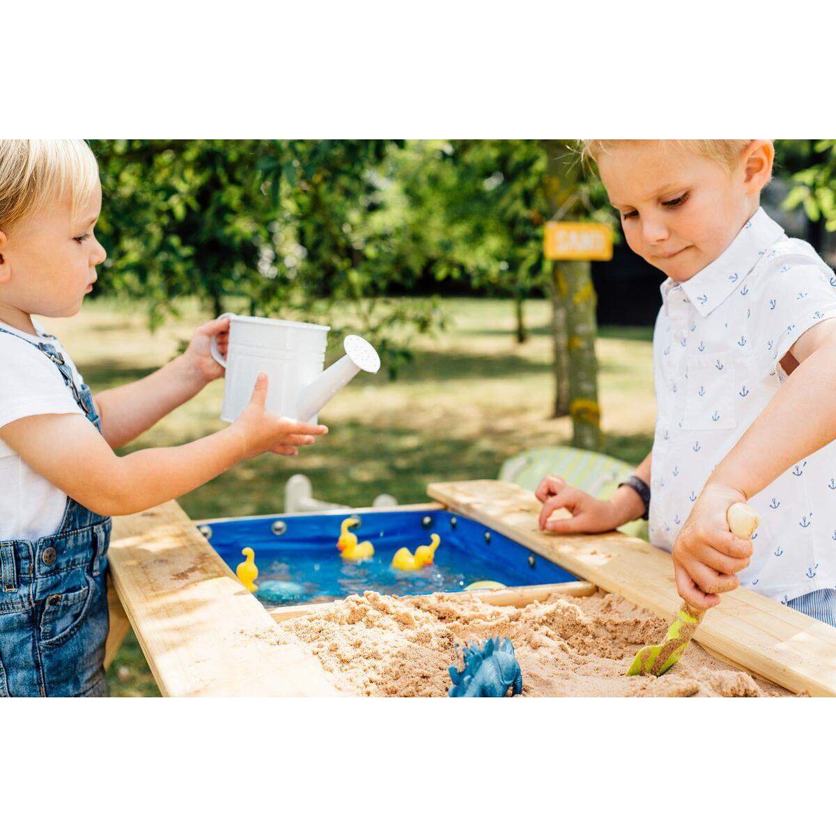 Authentic Sports Plum® Sandkasten mit Wasserbecken und Picknicktisch