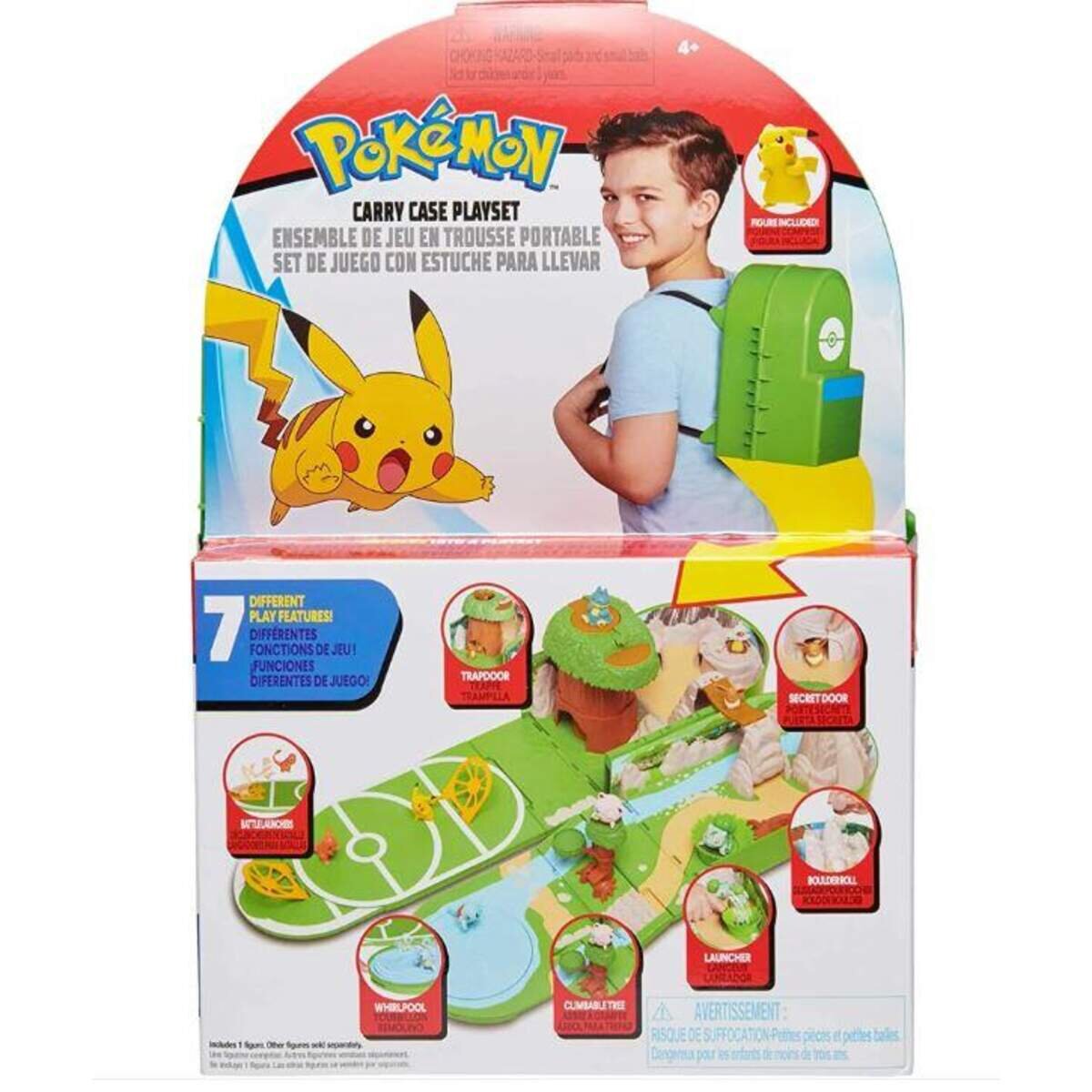 Pokemon Ash Kanto Rucksack Carry Case Spielset